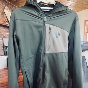 Black diamond Dawn Patrol soft shell jacket